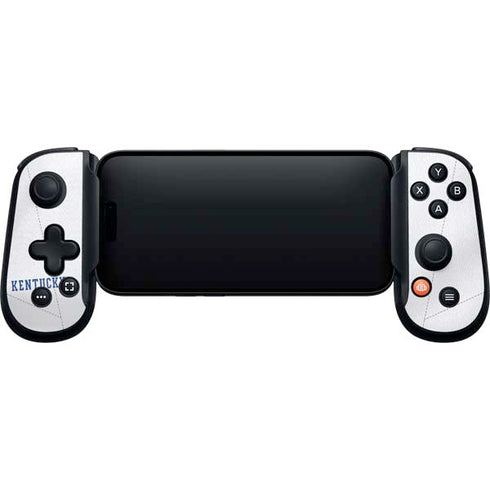 University of Kentucky White Jersey Backbone One for iPhone Game Controller Skin